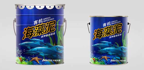 阿里大師有機海藻泥墻面漆，帶來好呼吸