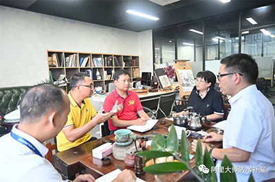 真誠交流，攜手并進！廣涂協(xié)秘書長一行到訪阿里大師集團，并與集團領(lǐng)導(dǎo)展開友好交流學(xué)習(xí)
