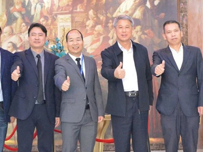 企業(yè)動態(tài)石油化工學(xué)院赴阿里大師集團走訪交流，促雙方合作發(fā)展！